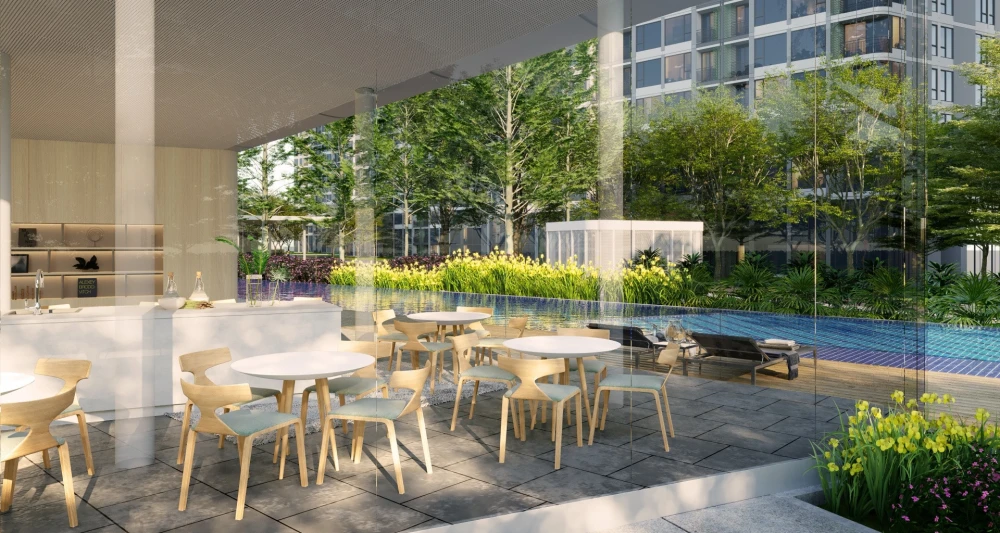 Selling down payment Skyrise Avenue Sukhumvit 64, 3 bedrooms, 3 bathrooms, very beautiful plan, lots of usable space, very suitable for a family.