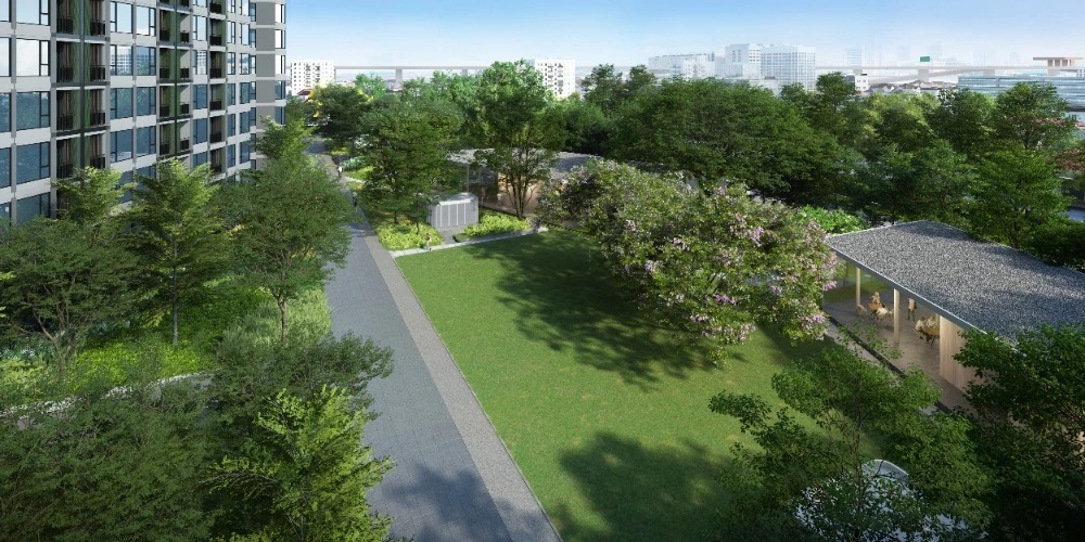 Selling down payment Skyrise Avenue Sukhumvit 64, 3 bedrooms, 3 bathrooms, very beautiful plan, lots of usable space, very suitable for a family.