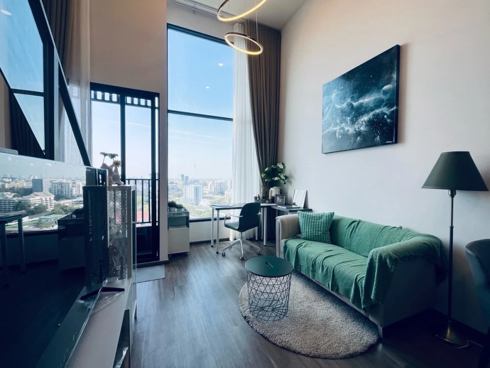 Selling down payment So Origin Kaset Interchange, 15th floor, good location, nice project, reserve now.