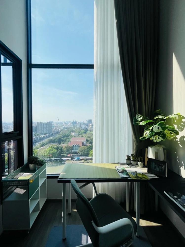 Selling down payment So Origin Kaset Interchange, 15th floor, good location, nice project, reserve now.