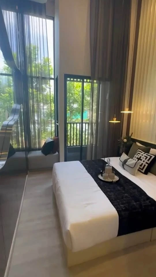 Selling down payment So Origin Siriraj, Duo Space room, 6th floor, 2 bedrooms, 1 bathroom, private, few units, can't you reserve it?