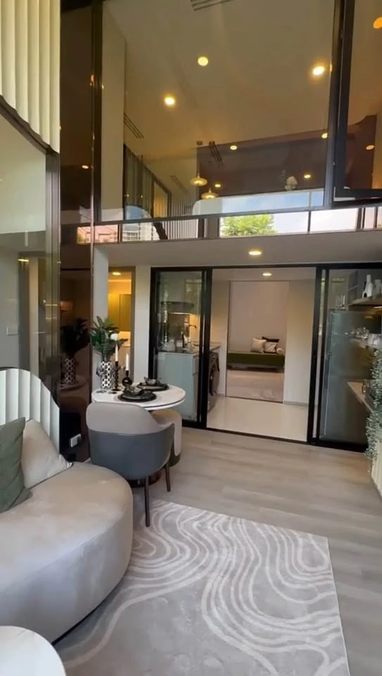 Selling down payment So Origin Siriraj, Duo Space room, 6th floor, 2 bedrooms, 1 bathroom, private, few units, can't you reserve it?