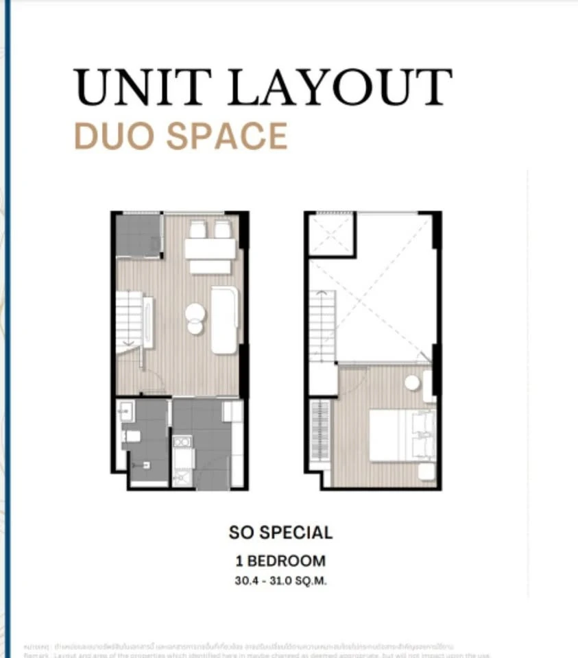 Selling down payment So Origin SiriRaj, spacious room, lots of usable space, 10th floor, open view, buy now, don't miss out.