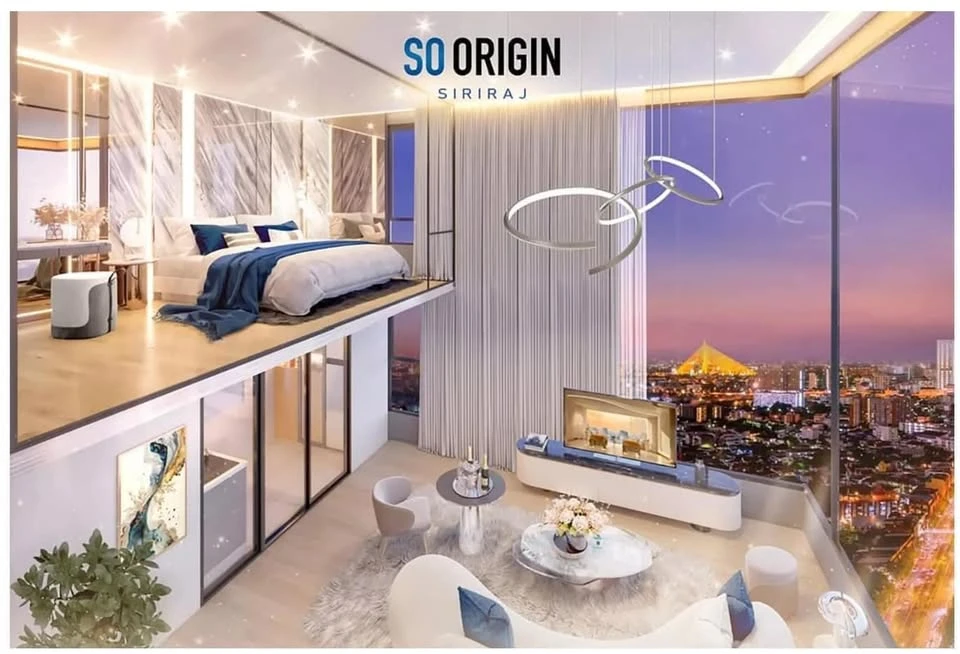 ขายดาวน์ So Origin Siriraj ห้องมุม DUO SPACE ตำแหน่งห้องดีมาก เดินทางเข้าเมืองสะดวก ไลฟ์สไตล์ครบครัน จองเลย