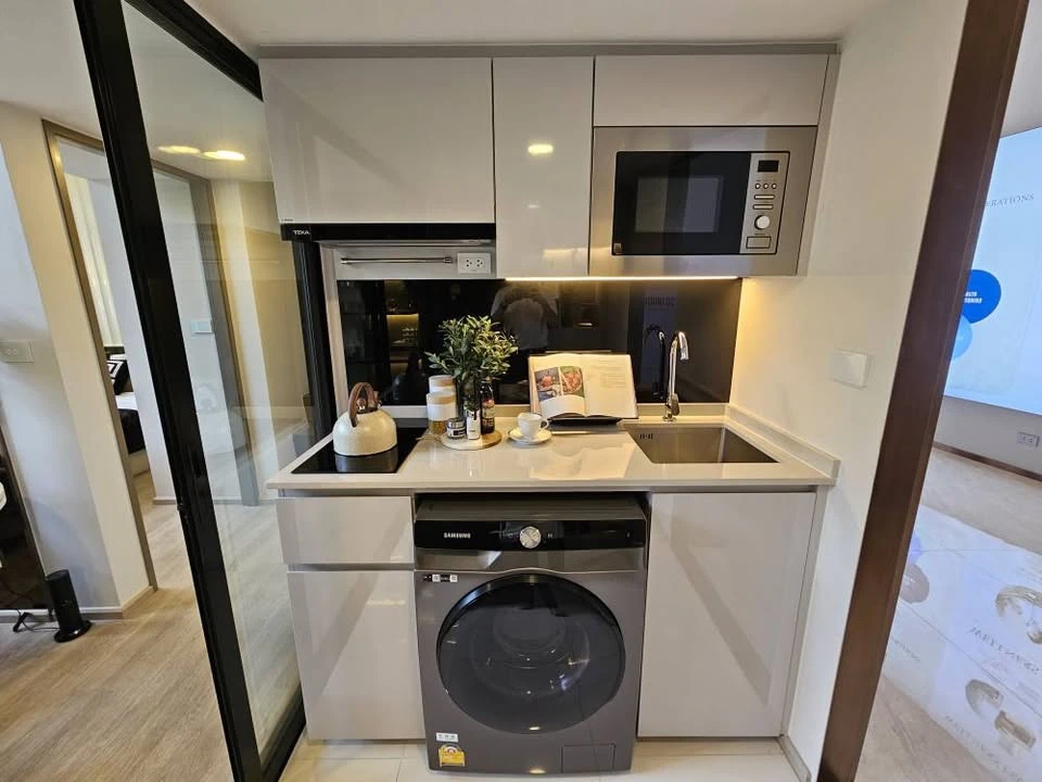 Selling down payment on So Origin Siriraj, 2-Bedroom Duo Space type, ceiling height 4.2 meters, don't miss it.