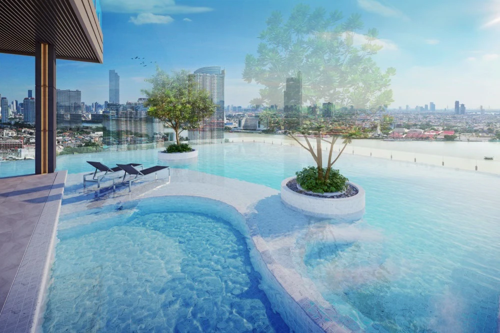 ขายดาวน์ Supalai Tyme Charoen Nakhon 1 ห้องนอน พื้นที่ใช้สอยเยอะ ในทำเลสุดปัง วิวสวย จองเลย