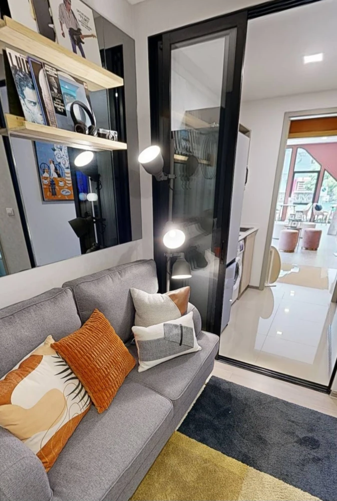 Down payment sale THE MUVE Sukhumvit 107, 2nd floor, good project, complete common areas, reserve now, urgent.