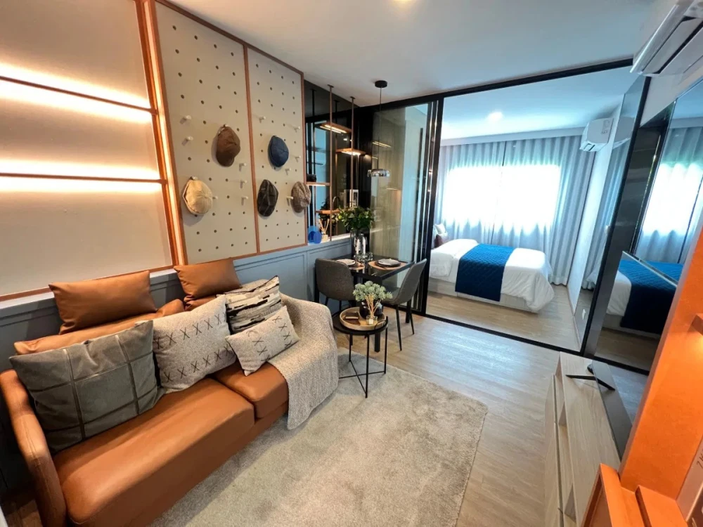 Selling down payment The Origin Bangkae 1 bedroom 1 bathroom, floor 8, comes with a very good price, hurry and reserve now.