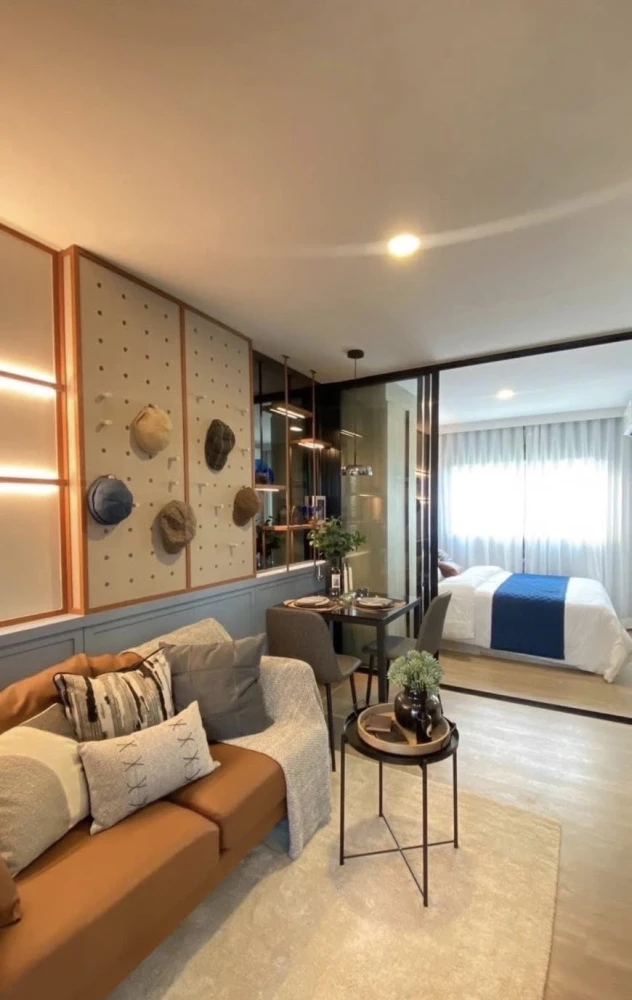 Selling down payment for The Origin Bangkae, 5th floor, good project, good location, interested, hurry and reserve now.