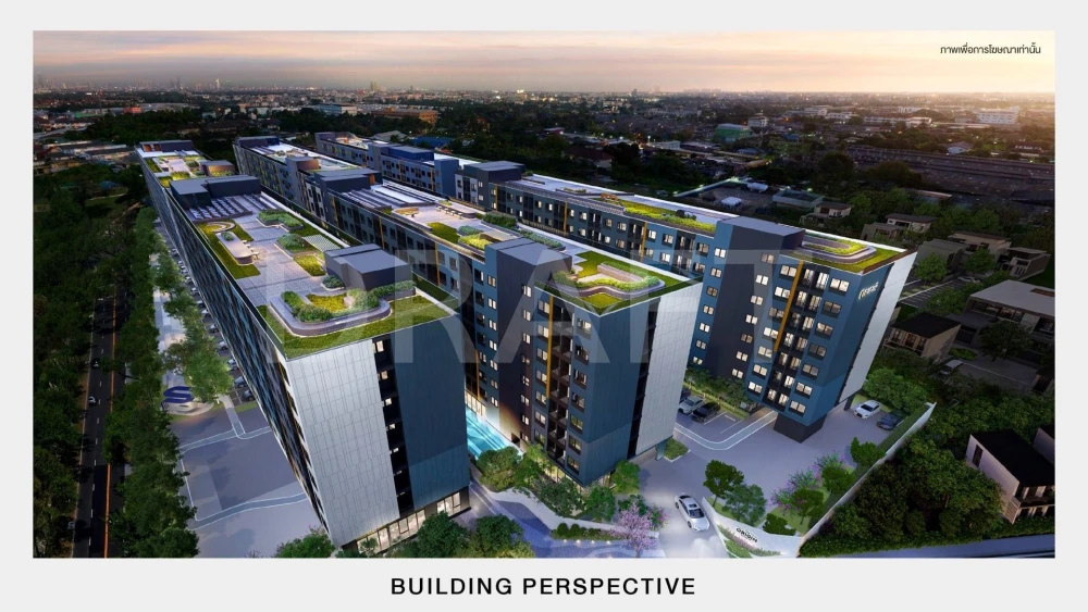 Selling down payment for The Origin Bangkae, with a rooftop garden. *This unit includes a promotion of 5 free pieces of furniture. Book now!