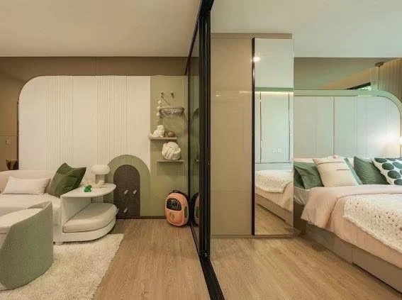 Selling down payment for The Origin Phaholyothin 57, 4th floor, good project, nice location, reserve now, don't miss out.
