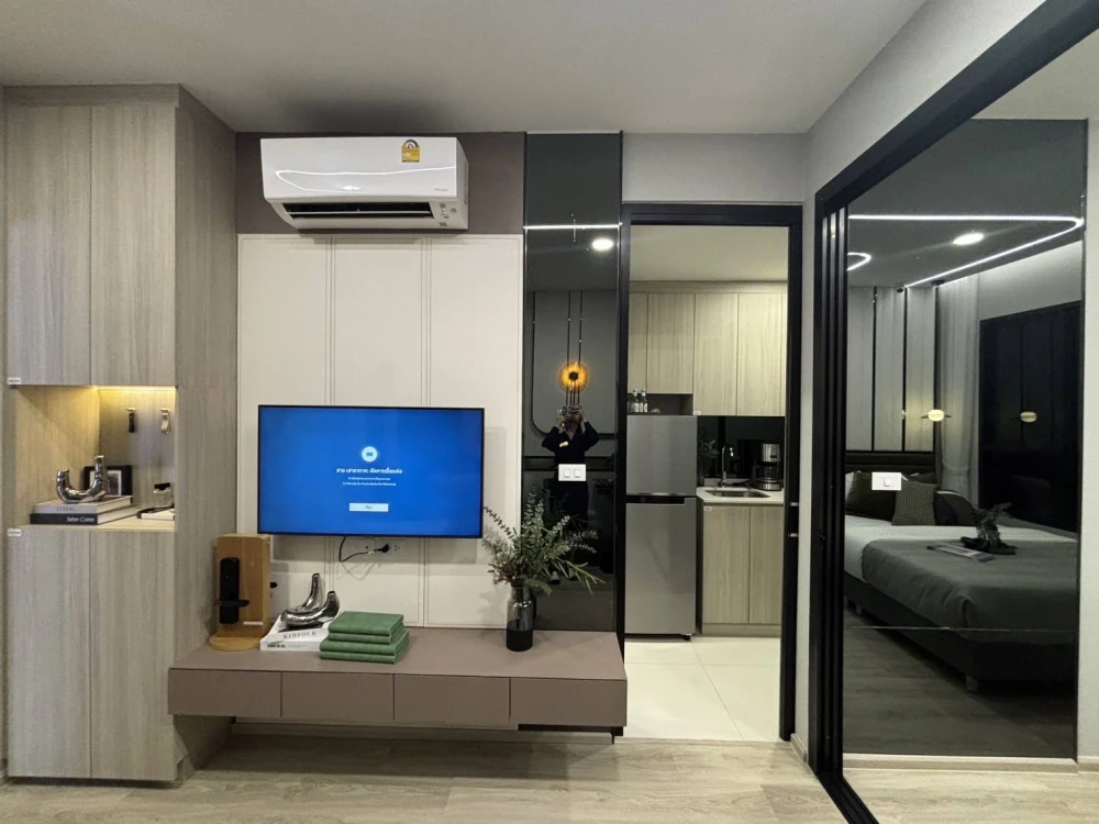 Selling down payment The Origin Pinklao 1 Bedroom 7th floor, affordable price, come and own it today.