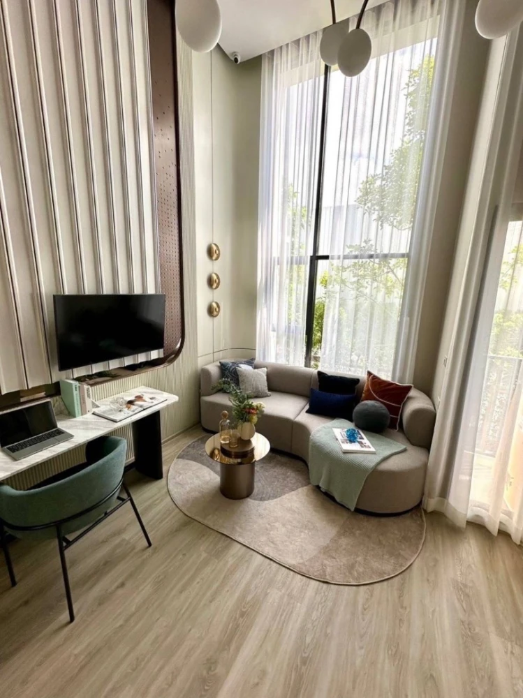 Down payment sale for The Origin Pinklao, 21st floor, good project, complete common areas, nice to live in, reserve now, don't miss out.