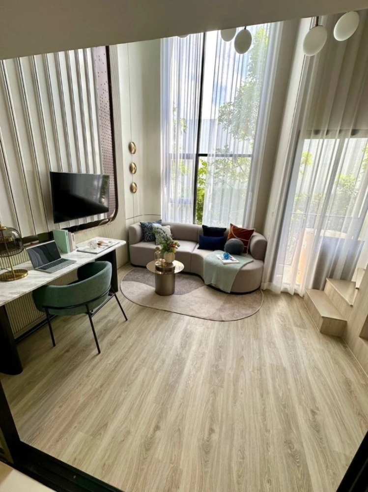 Down payment sale for The Origin Pinklao, 21st floor, good project, complete common areas, nice to live in, reserve now, don't miss out.