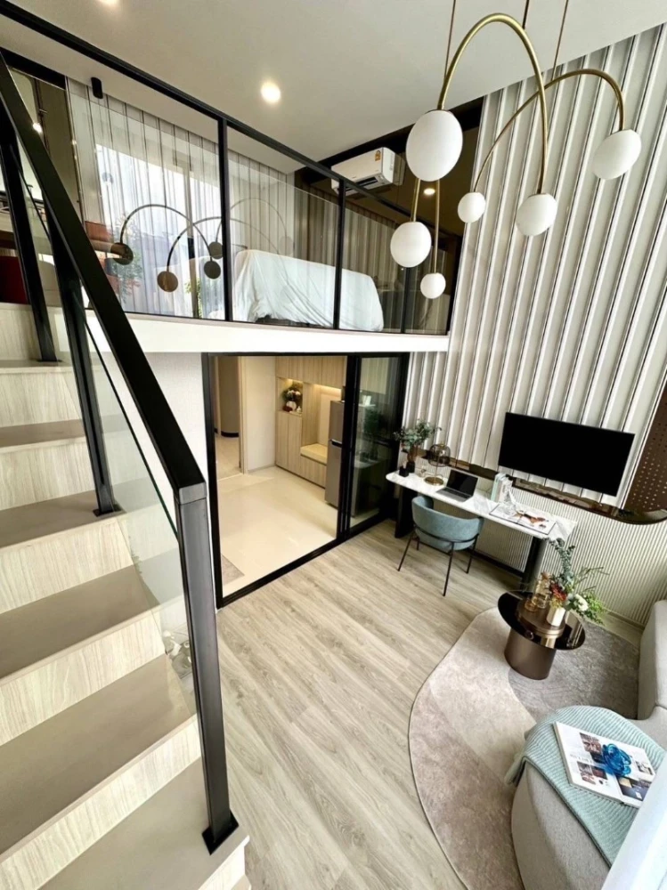 Down payment sale for The Origin Pinklao, 21st floor, good project, complete common areas, nice to live in, reserve now, don't miss out.