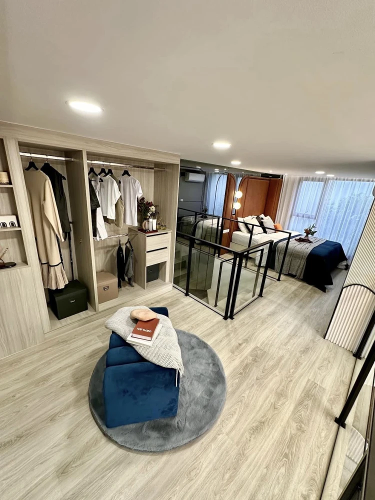 Selling down payment The Origin Pinklao, Duo Space room, two floors, nice to live in, reserve now, don't wait.