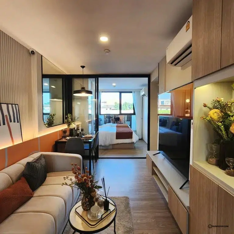 ขายดาวน์ The Origin Sukhumvit - Praksa ชั้น 22 ชั้นสูง ห้องมุม สนใจเป็นเจ้าของ รีบจองเลย