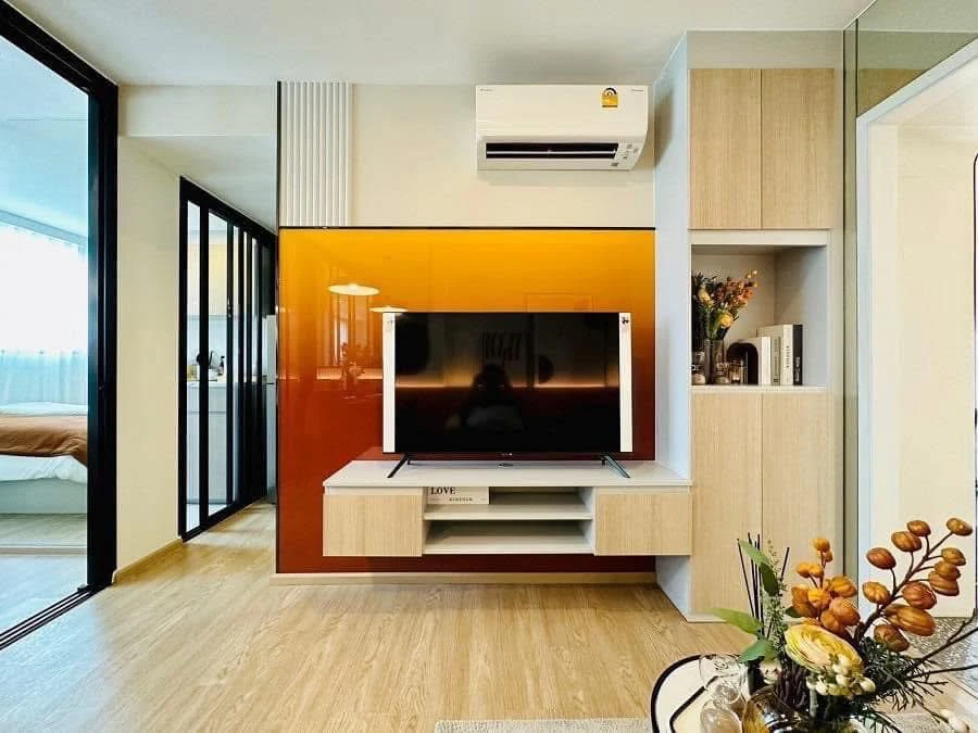 Selling down payment The Origin Sukhumvit - Praksa 23rd floor, corner room, good project, complete common area, reserve now