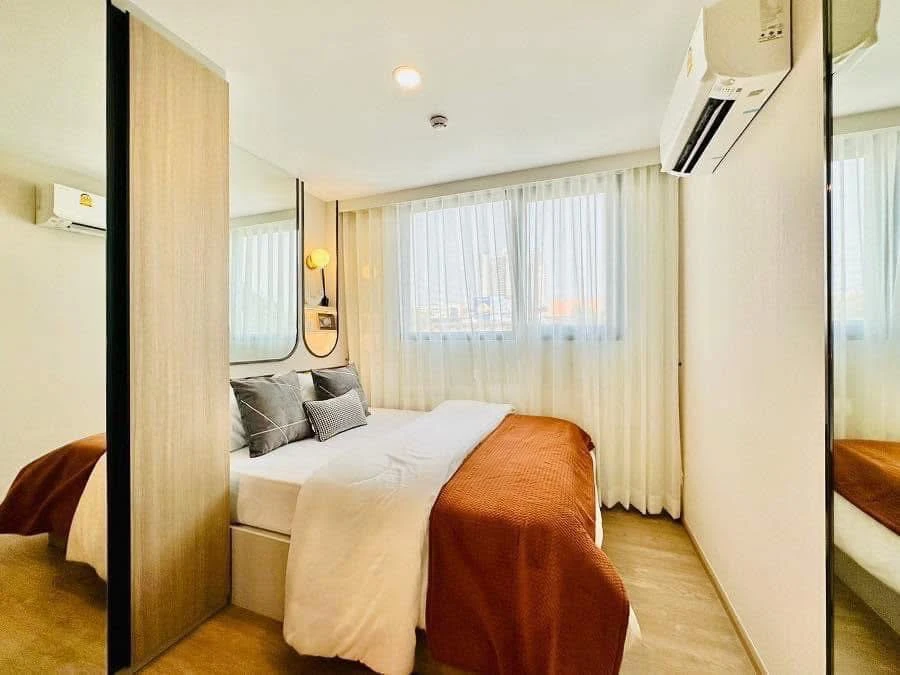 Selling down payment The Origin Sukhumvit - Praksa 23rd floor, corner room, good project, complete common area, reserve now