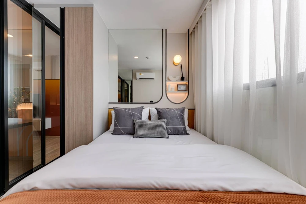 ขายดาวน์ The Origin Sukhumvit - Praksa ชั้น 28 ทำเลดี ส่วนกลางครบ สนใจจองเลย