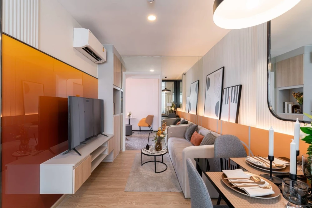 ขายดาวน์ The Origin Sukhumvit - Praksa ชั้น 28 ทำเลดี ส่วนกลางครบ สนใจจองเลย