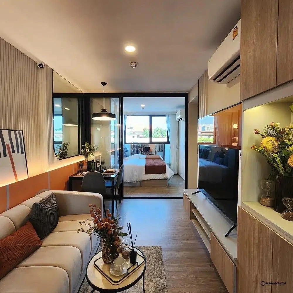 ขายดาวน์ The Origin Sukhumvit - Praksa ห้องเปล่า ทำเลดี เดินทางสะดวก มองเห็นวิวสระว่ายน้ำ ห้ามพลาด