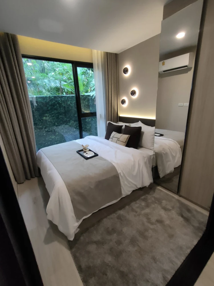 Selling down payment THE ORIGIN Sukhumvit 105, 3rd floor, pool view, good location, worth living, book now, don't miss out.