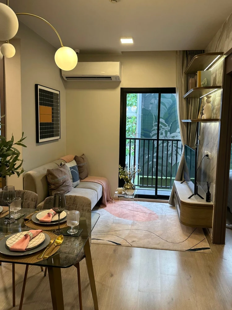 Down payment for sale: The Privacy Parc Taopoon, 8th floor, open city view. Interested in owning one? Hurry and reserve now!