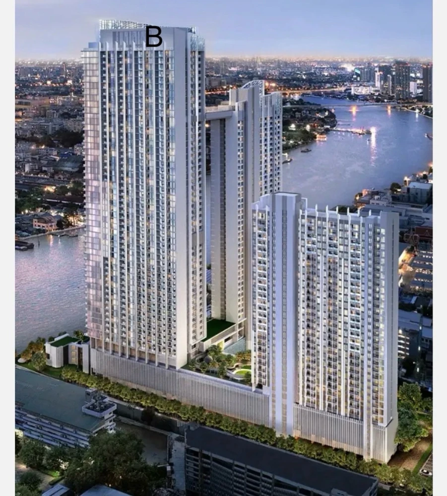Selling down payment for Wan Vayla Na Chaopraya, 12th floor, garden and city view. Great project, great place to live. Book now!