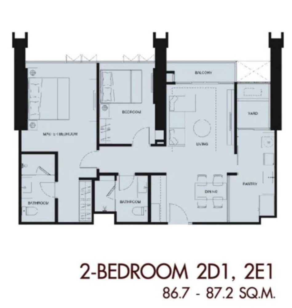 Selling a unit at Wan Vayla Na Chaopraya, 19th floor, the best view in the project. Book now! (Urgent!)
