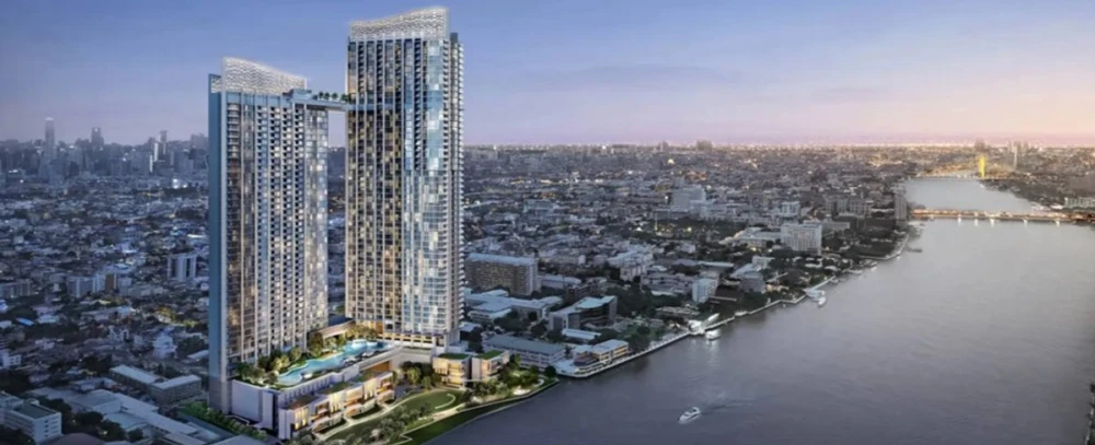 Selling a unit at Wan Vayla Na Chaopraya, 19th floor, the best view in the project. Book now! (Urgent!)