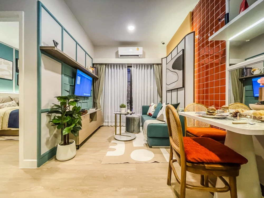 Down payment sale for XIM Suksawat - Rama 3, a lovely room with complete amenities and a river view. Don't miss it!