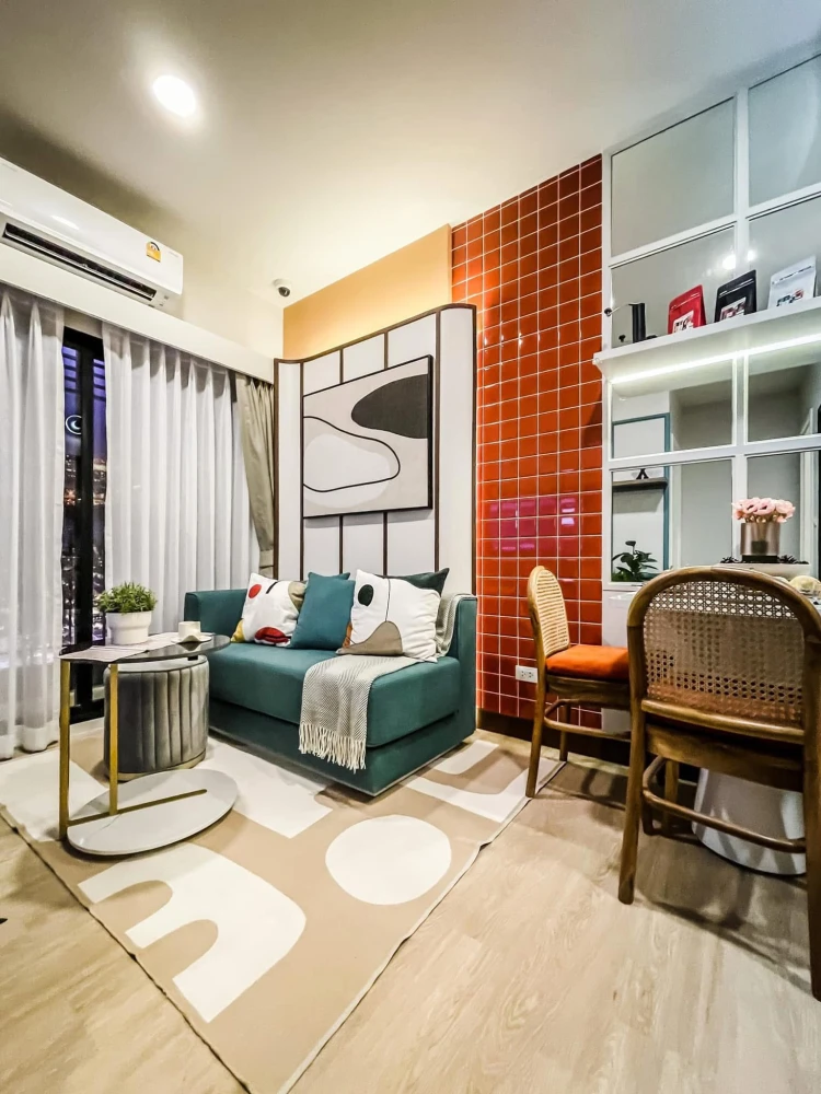 Down payment sale for XIM Suksawat - Rama 3, a lovely room with complete amenities and a river view. Don't miss it!