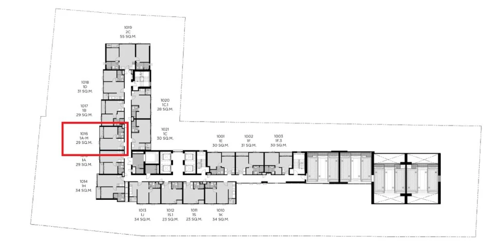 Down payment for sale, Quintara My'den Pho Nimit, 16th floor, city view, good project, worth living in, reserve now! images
