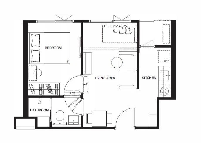 Down payment for sale, Quintara Maiden Phonimit, 34th floor, Chao Phraya River view, reserve now, don't miss out.