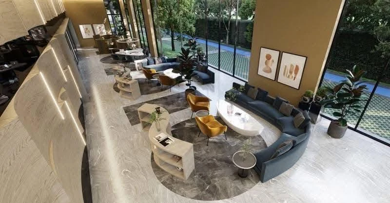 Condo down payment for sale: Nue Mega Plus Bangna, Studio room, 34th floor, high view, reasonable price, come reserve now, don't miss out!