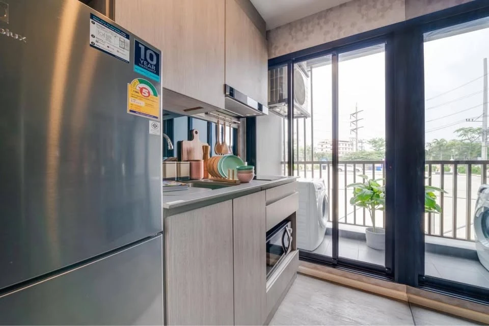 Condo for sale: Origin Plug&play E22 Station, duo space room, 11th floor, side not exposed to sunlight, reserve now.
