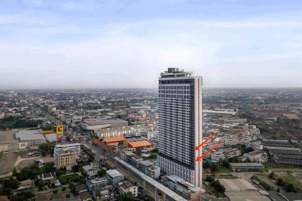 Down payment sale!! Sim Suksawat - Rama 3, 14th floor, corner unit with river view, beautiful room, fully furnished, ready to move in. Don't miss out!