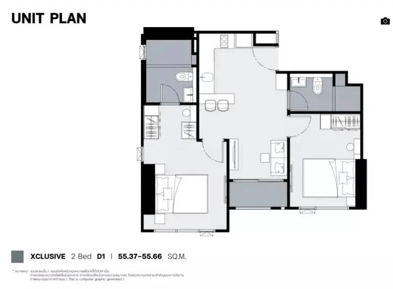 Selling down payment Sim Suk Sawat - Rama 3, corner room, high view, beautiful view, open view, not blocked, 31st floor, I must say you must reserve.