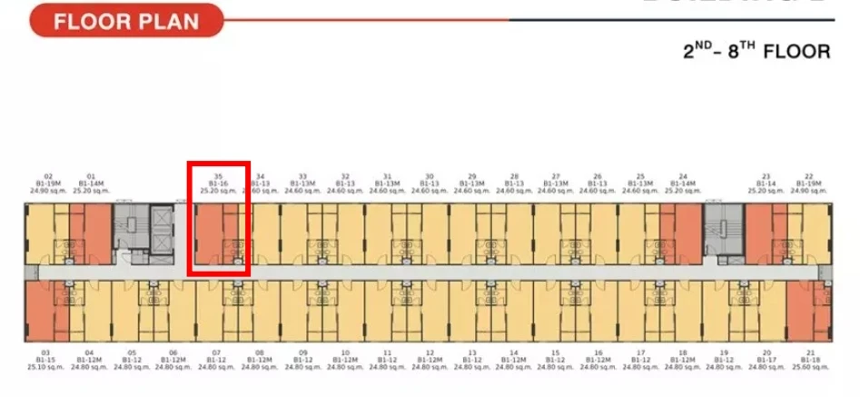 Selling down payment, The Origin Bang Khae, 6th floor, a nice project, complete common area, interested in booking now, urgently.