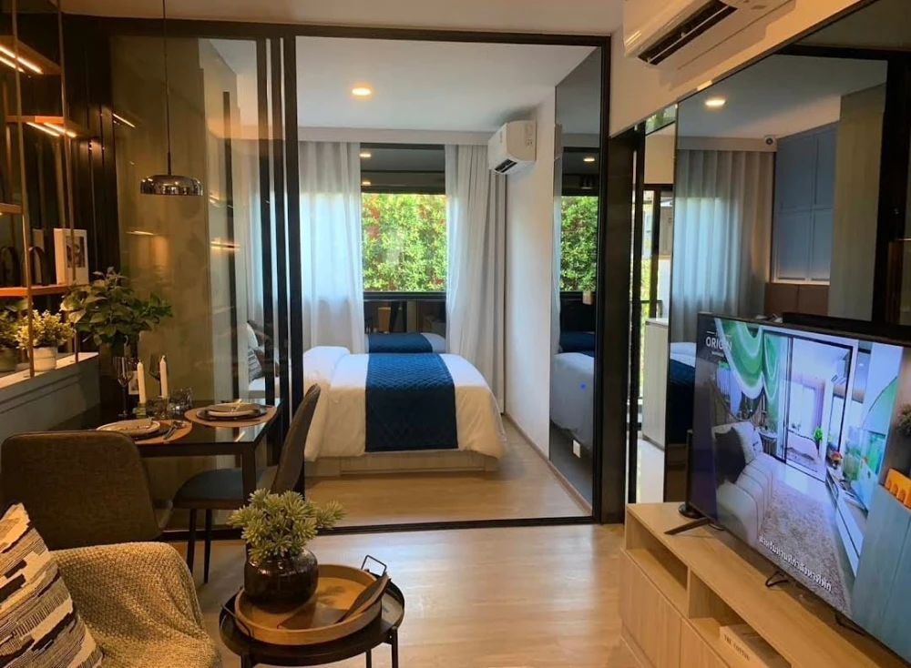 Down payment for sale, The Origin Baca, 5th floor, city view, good project, complete common area, interested, reserve now.