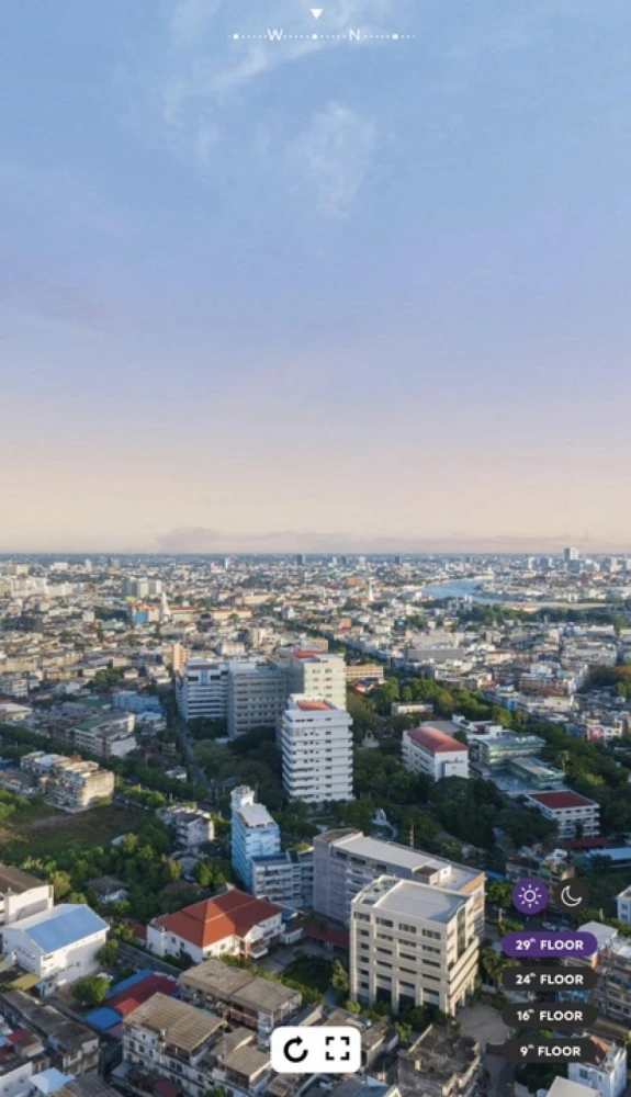 Down payment sale for Rhythm Charoen Nakhon Iconic, Simplex unit, 18th floor, 2 bedrooms, 2 bathrooms, beautiful view. Reserve now, don't miss out!