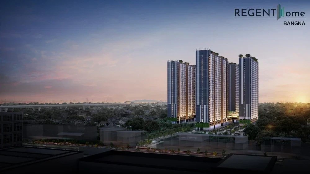 Selling down payment for Regent Home Bangna, 1 bedroom, 1 bathroom, 7th floor, garden view. IdeoO2 - everything you need is here. Buy now!