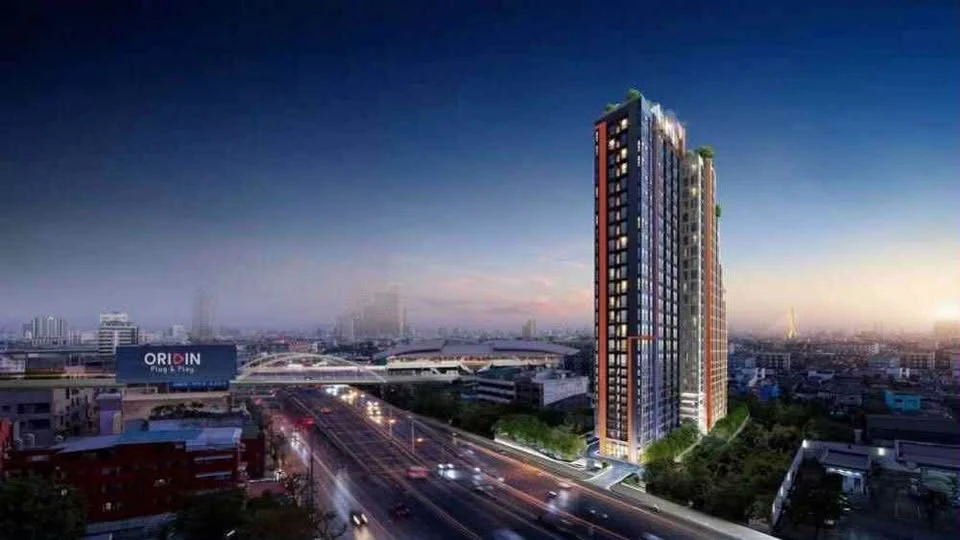 Selling down payment Origin Plug and Play Sirindhorn Station, Building A, 20th floor, high floor, very good price, full of free gifts, must reserve