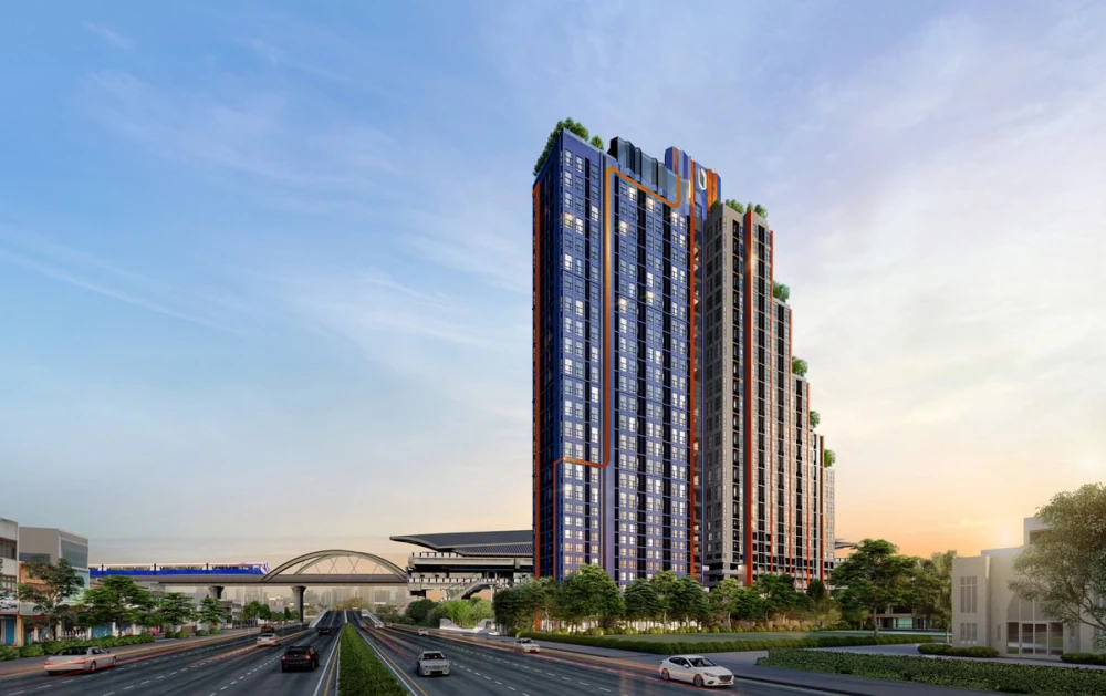 Down payment sale Origin Plug and Play Sirindhorn Station, Duplex room, 2 bedrooms, high ceiling, beautiful view, quiet, shady, must book.