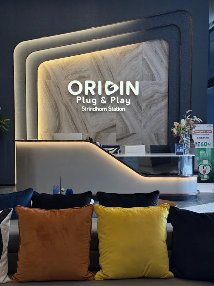 Down payment sale Origin Plug and Play Sirindhorn Station, room with 4.2 m high ceiling, beautiful view, good atmosphere, book first, get first.