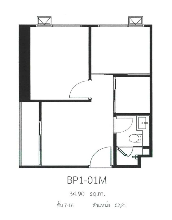 Down payment sale for Origin Play Bang Khun Non, Triple Station, 15th floor, corner room, reserve now, don't miss out!