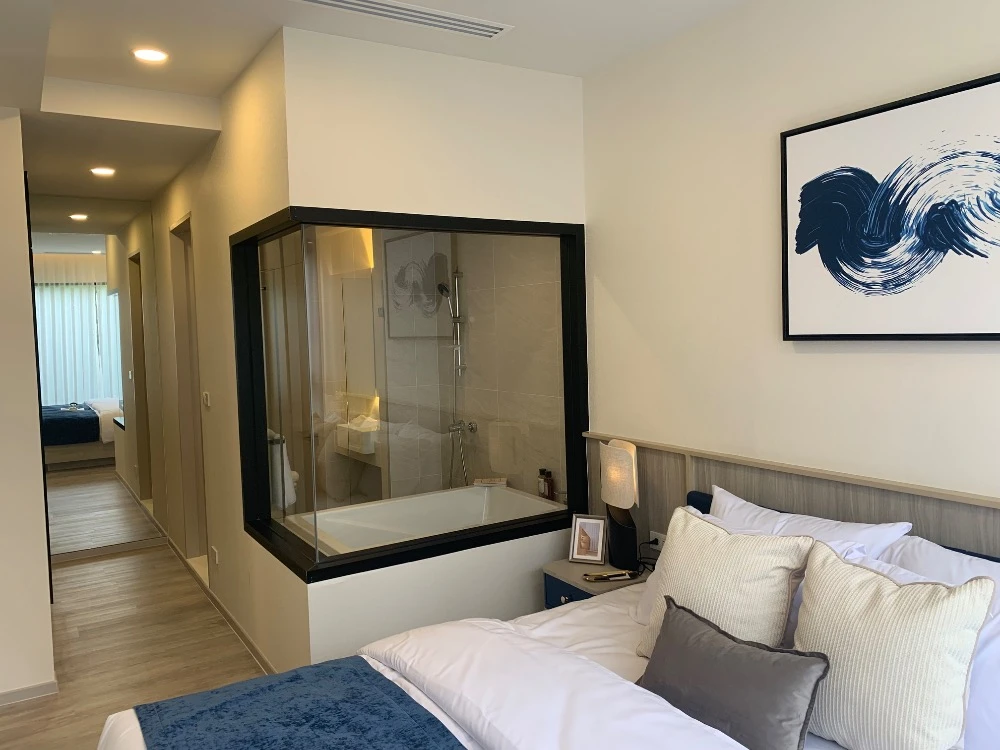Down payment for sale, Origin Place Bangna, 12A floor, clear view, see facilities, interested, reserve now, urgent.