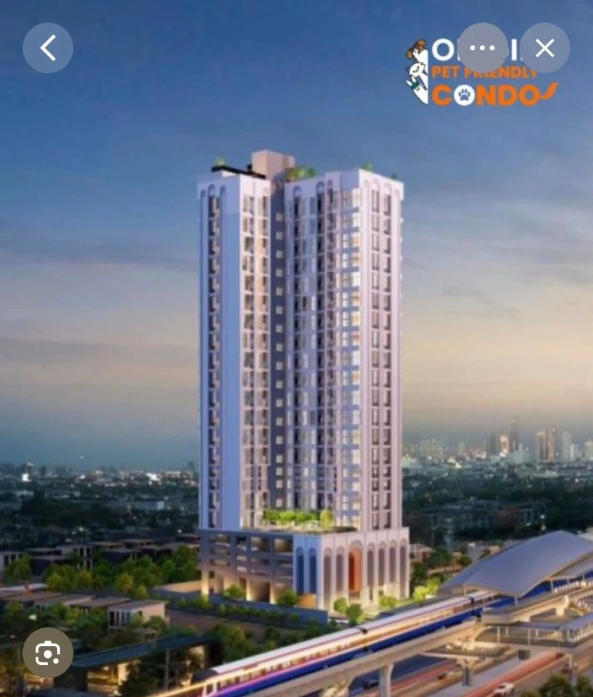 Down payment resale for Origin Place Phetkasem: Located on the 22nd floor—same level as the fitness center—offering a beautiful view and a prime locat
