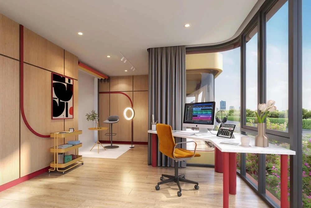 Sell ​​down payment!! The Move Sukhumvit 107, brand new condo, great location, very convenient to travel, good price, hurry up and book now!!